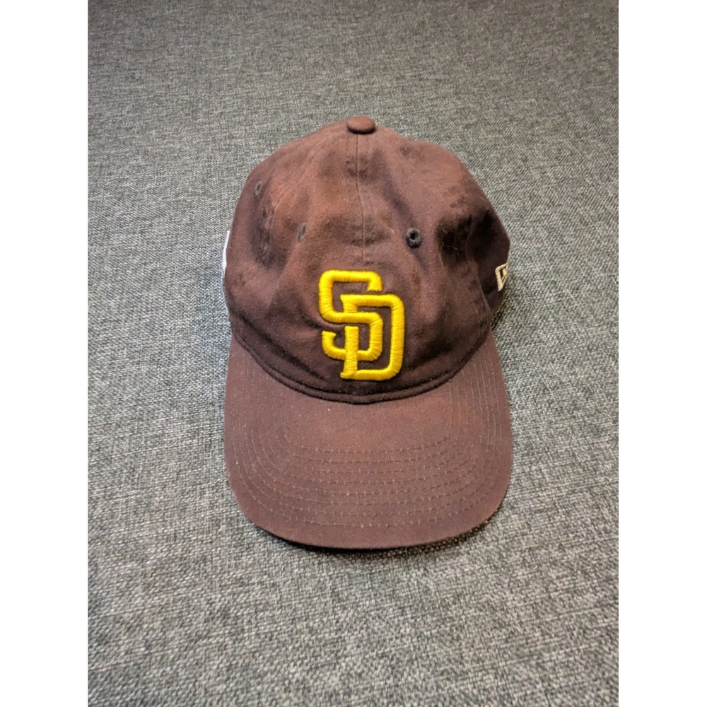 New Era San Diego Padres MLB Hat Adult Adjustable Brown Baseball Cap Alpha